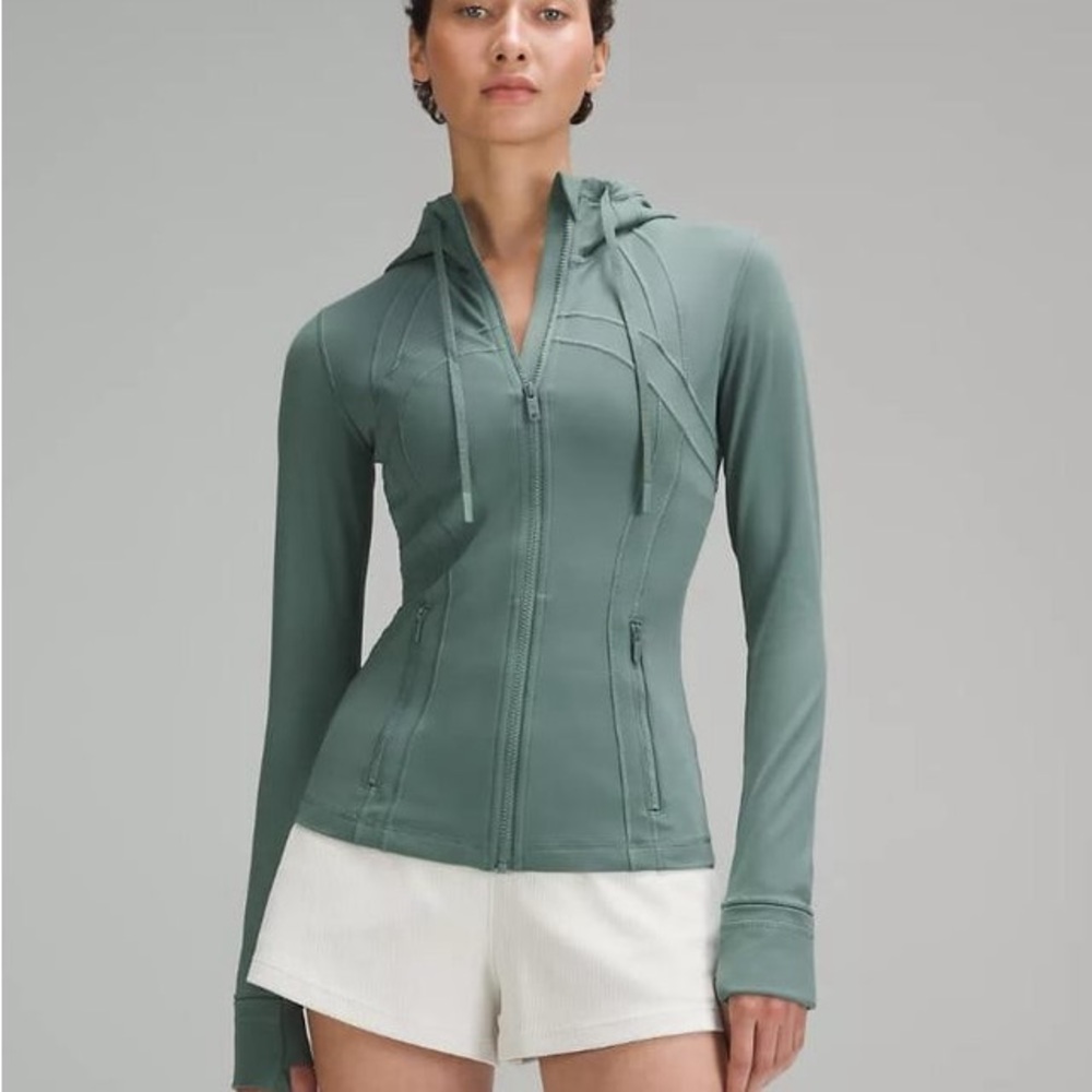 Lululemon hooded define jacket medium forest